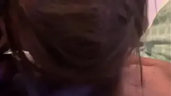 Lesbian bestfriend comes to my room again to give me sloppy suck off time