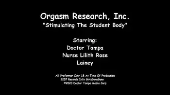 Lainey Cums 30 Times as a Human Guinea Pig for Orgasm Research Inc by Doctor Tampa & Nurse Lilith Rose @ GirlsGoneGyno Reup