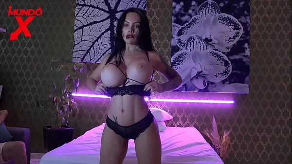 It is her debut in the porn industry and she begins in a threesome where her ass is badly broken and she loves it and asks for more MUNDOXXX.COM