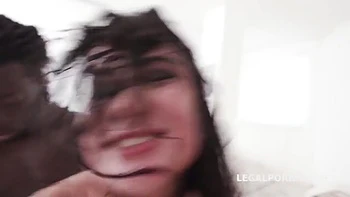 Naughty Whore Lydia Black Interracial Gangbang