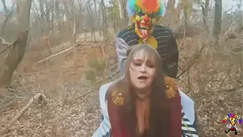 Fucking my step sister in the woods