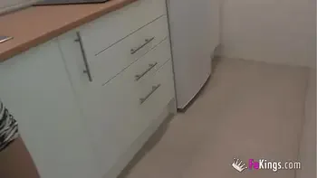 Brunette Iris' pussy gets DESTROYED by the biggest cock she's ever fucked