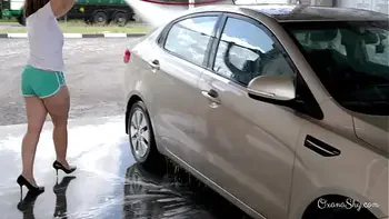 Flashing in a public transport and nude carwash