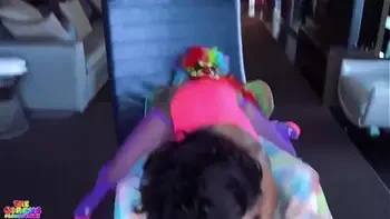 Cali Caliente gets fucked hard by a clown