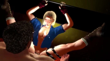 Cammy Sex Cage Fight - Street Fighter Parody