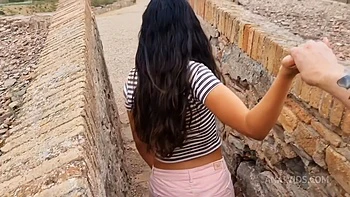 [Dry] Linda Del Sol 1 On 1 Outdoor Exhib, Anal Hardcore Rough