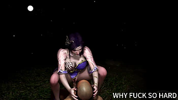 3D Cute Asian Slut Naked Her Big Tits Cheating with Big Dick Stranger