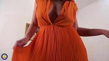 Horny Stepmom Marta Bellefleur Rubs Her Pussy Until She Cums