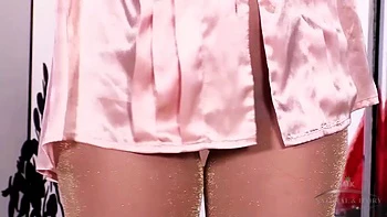 Natasha strokes her thick fur