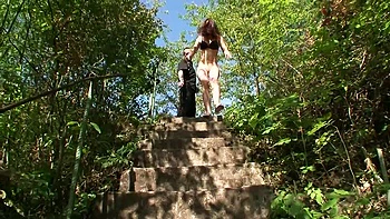 Hot threesome in masked