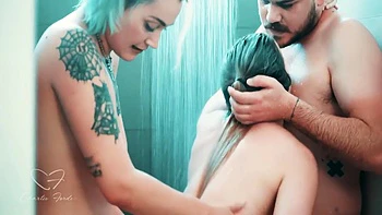 Rides When Cums On Her Face! - Woody Alyx, Violet Devine And Charlie Forde