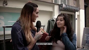 Brunette Girl Gets Fucked By A Strangers Cock