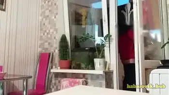 Husband went to shower wife fucked by friend