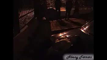 Fiz Sexo na Praça Pública com um Negrão e um monte de Homens Olhando