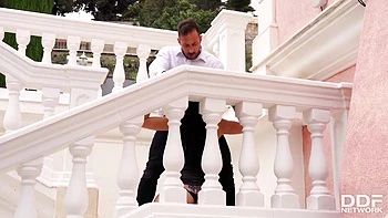 Linda Black - Busty Milf Blows Him Right