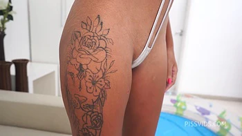 Very Slim Brazilian Cutie, Karina Rose Takes Dicks Bigger Than