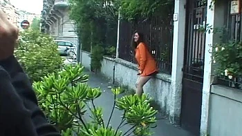 Pierre Dj Picks Up Real BBW on Street and Fucks Her Doggy Style at Home