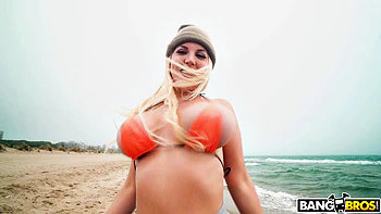 Beach Fun with Blondie