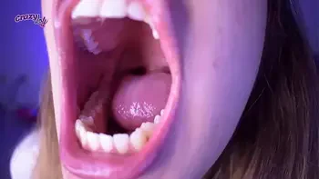 Long tongue- spit, licking and sucking my fingers