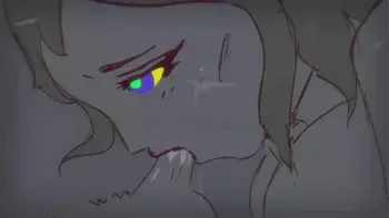 Femdom becomes a submissive slut to cock (dom-swap hypnosis) animated