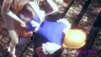 Alice in The Wonderland Hentai 3D - Alice is Fucked by White Rabbit and he cums in her pussy- Animation Japanese Porn Video