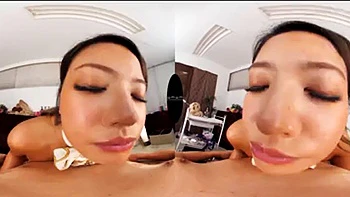 VR ASIAN: Blowjob, Cowgirl  Big Tits Porn