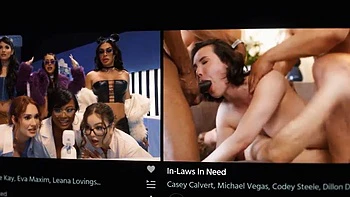 NURU MASSAGE - Perfect Wife Invites A Firl To A Threesome For Her Hubby s Birthday Gift: Porn