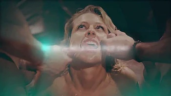 Slutty Babe Plays With Glory Holes And GIANT Dildos by Devils Film: Porn