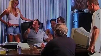 Blonde hottie drilled by the pool