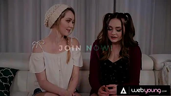 Were Literally The Only Lesbians On This Campus! Aften Opal  Nikole Nash Lose Their Virginity