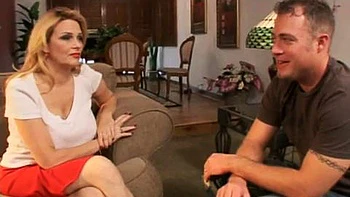 Eager blonde MILF aching for a fat dick: Blowjob, Cowgirl  Missonary Porn