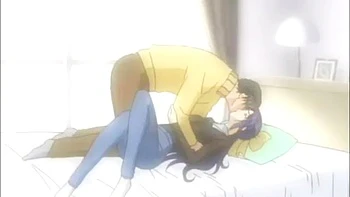 Cum covered japanese anime slut in fuck session gets banged