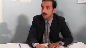 Brunette teen gets pussy licked and ass slammed by teacher in the classroom