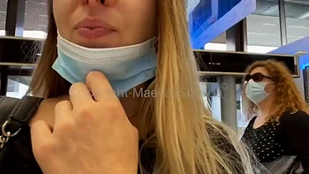 Maeva Takes A Strangers Cock At The Airport