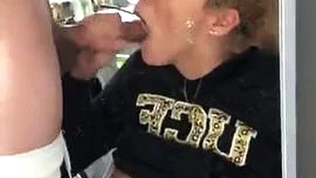 Valentina putting dick in her mouth: Big Tits, Blowjob  Amateur Porn