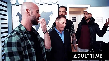 Whitney Wright Receives Massive Bukkake Facial During Accidental Airport Gangbang!