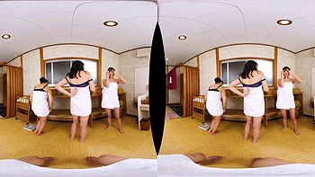 T,M,A,V,R  72  N4TSUK0 M1SH1MA S4RIN4 KUR0K4WA H0TARU M0R1  3 MILFS AT THE ONSEN WANT MY DICK  1: VR Porn