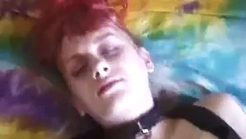 Mature punk rides old man: Blowjob, Cowgirl  Hardcore Porn