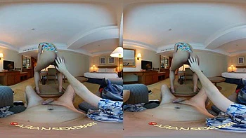 Hong Kong VR Sex: Blowjob, Cowgirl  Asian Porn