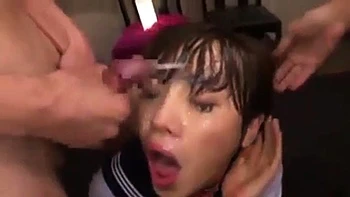 Japanese bukkake ft. Azusa Nagasawa: Blowjob, Bongacams  Cumshot Porn