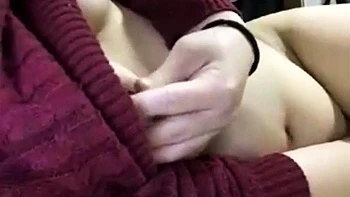 Kimora plays with her nipples and pussy: Amateur, Asian  Masturbation Porn