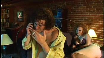 Redhead riding cock and get cum in mouth