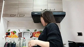 Cooking for you, but we end up having sex in the kitchen by OliviaClarck: Porn