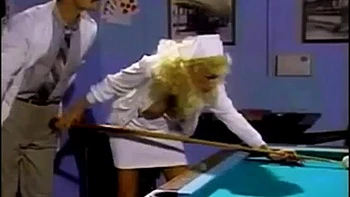 Betty B at the pool table ft. Betty Boobs: Blowjob, Big Tits  Hardcore Porn
