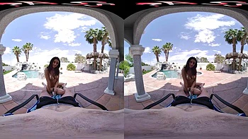 A hot pool: Big Tits, Big Ass  Blowjob VR Porn