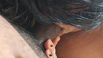 Indian English Teacher Gets Facial and Handjob from Big 8 Inch Cock Before Husband Comes Home