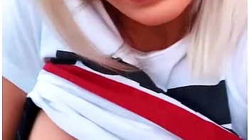 Wtf Totally Horny! Secretly Masturbating In The Garden - Leoniepur