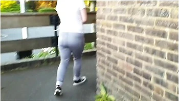 Girl Pissing Her Grey Jeans 5 Times! Jeans Wetting Compilation!