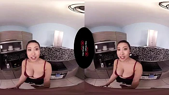 Asian Big Tits VR: Blowjob, Doggy  Cowgirl Porn