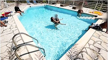 Kinky Cum Cocktail Party In Luxury Villa! Everyone Can Fuck! Alexandra Wett